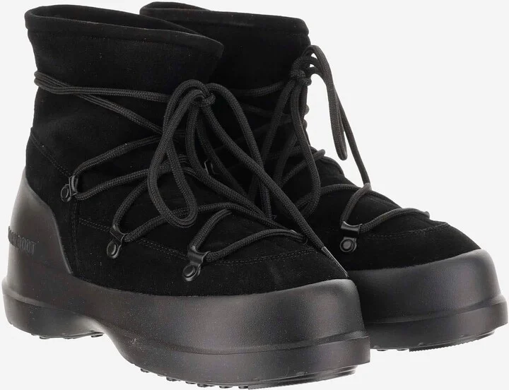 Lace-up Leather Moon Boot - Image 2