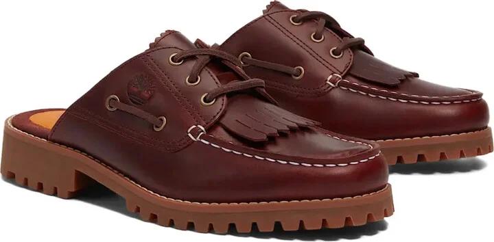 Lace-Up Leather Mules - Image 2