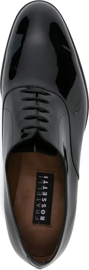 Lace-Up Leather Oxford Shoes - Image 4