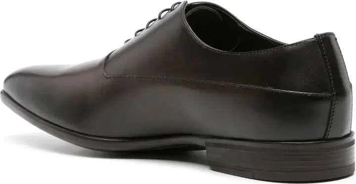 lace-up leather Oxford shoes - Image 3