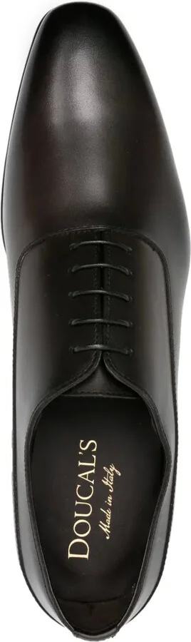 lace-up leather Oxford shoes - Image 4