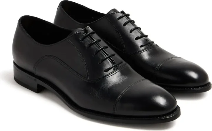 lace-up leather Oxford shoes - Image 2
