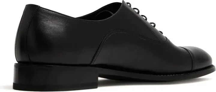 lace-up leather Oxford shoes - Image 3