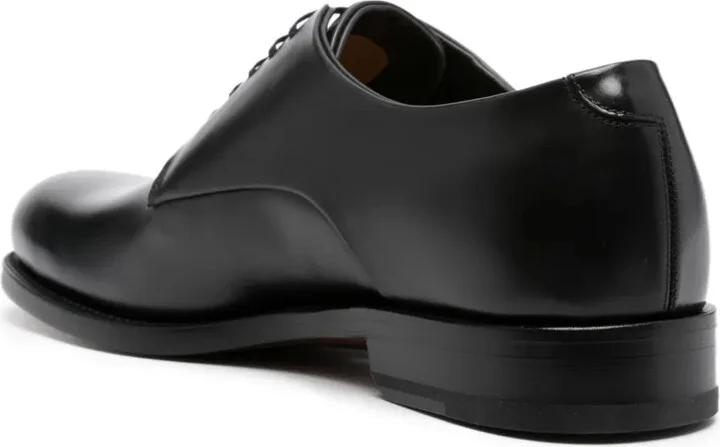 Lace-Up Leather Oxford Shoes - Image 3