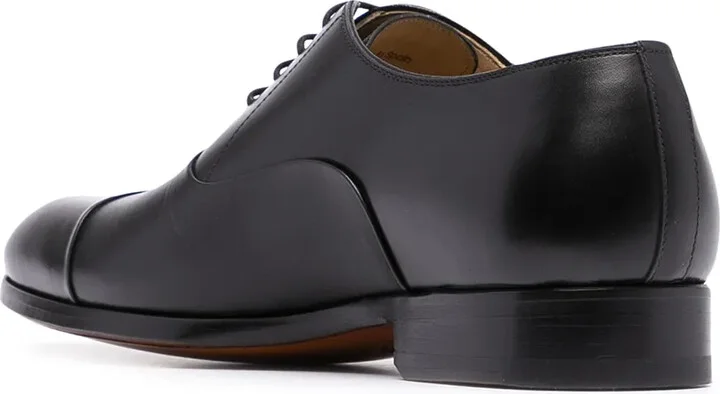 lace-up leather Oxford shoes - Image 3
