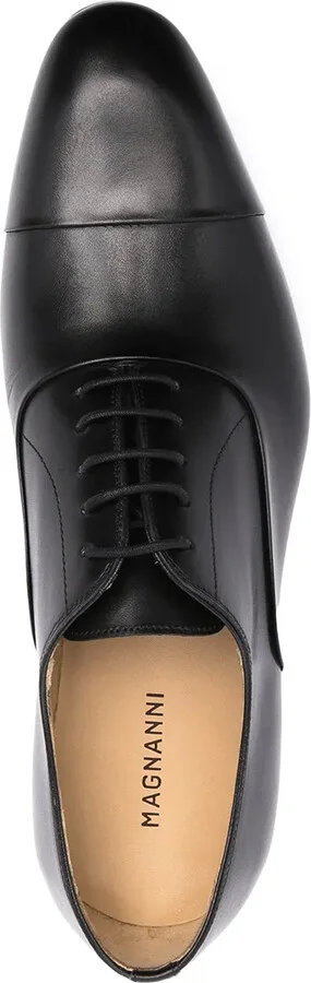 lace-up leather Oxford shoes - Image 4