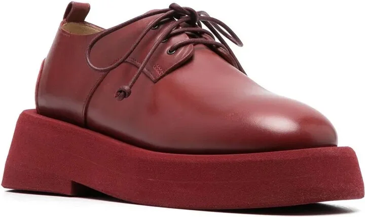lace-up leather Oxford shoes - Image 2