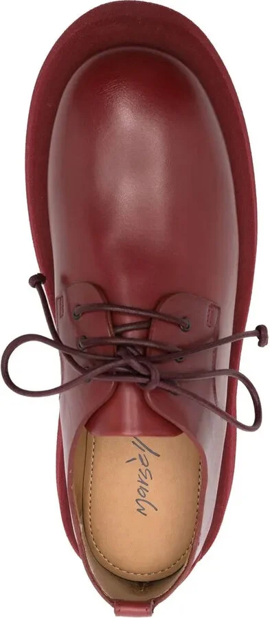 lace-up leather Oxford shoes - Image 4