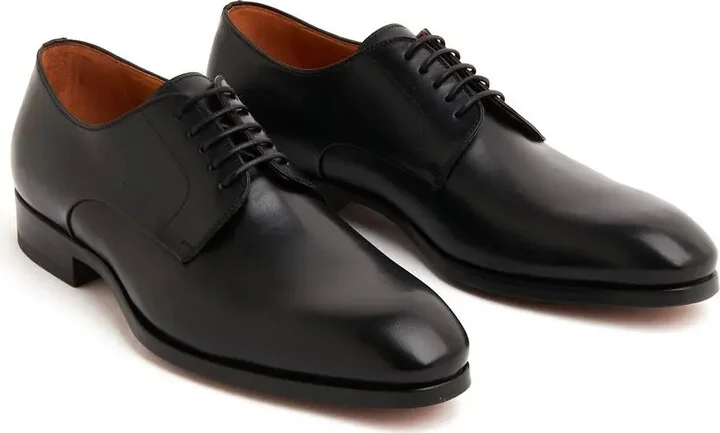 lace-up leather Oxford shoes - Image 2