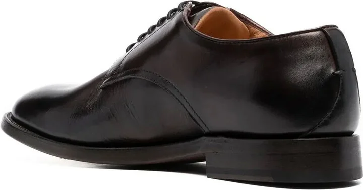 lace-up leather Oxford shoes - Image 3