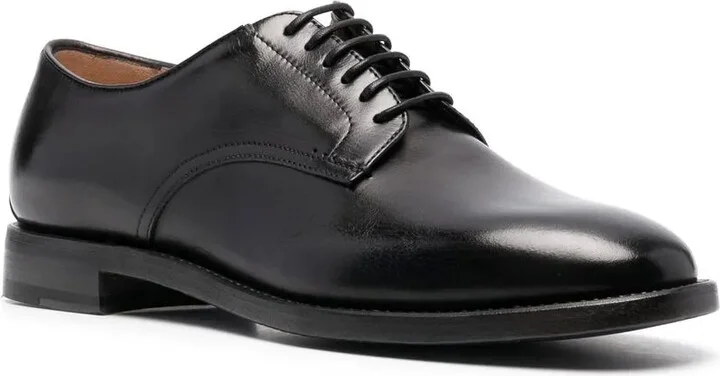 lace-up leather Oxford shoes - Image 2