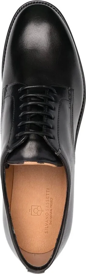 lace-up leather Oxford shoes - Image 4