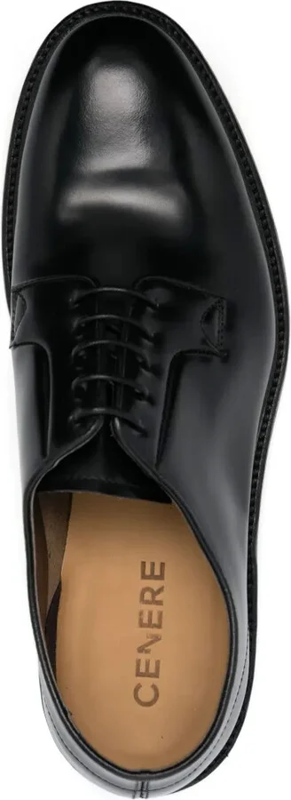 lace-up leather Oxford shoes - Image 4