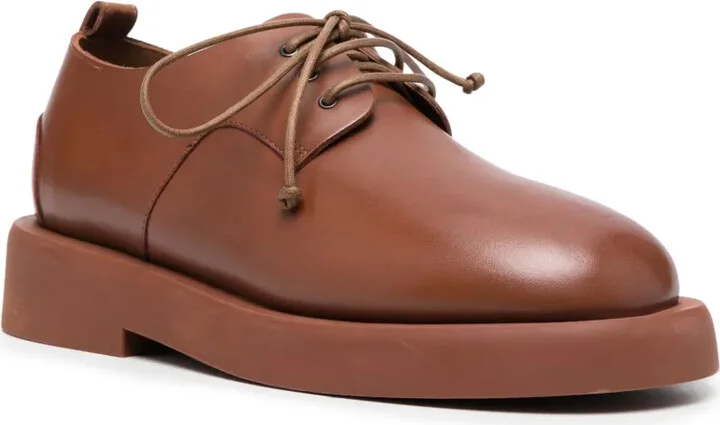 Lace-Up Leather Oxford Shoes - Image 2