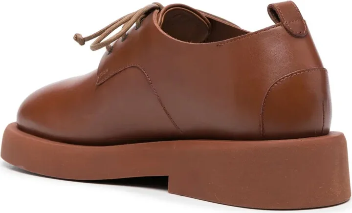 Lace-Up Leather Oxford Shoes - Image 3