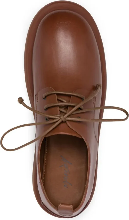 Lace-Up Leather Oxford Shoes - Image 4