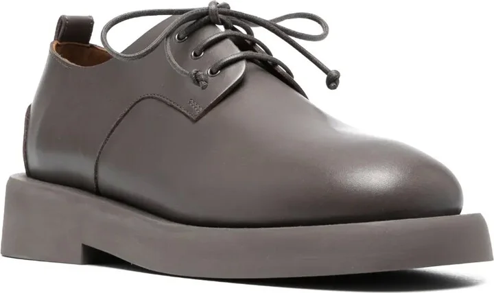 Lace-Up Leather Oxford Shoes - Image 2
