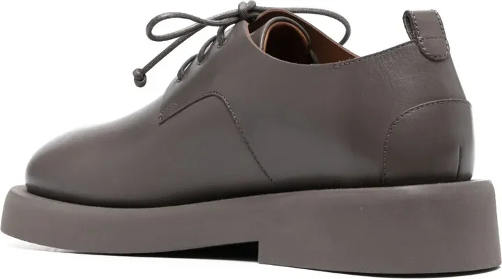 Lace-Up Leather Oxford Shoes - Image 3