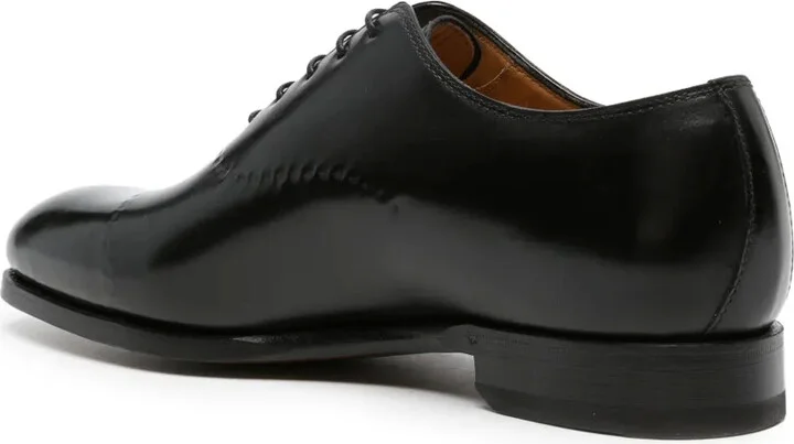 Lace-Up Leather Oxford Shoes - Image 3