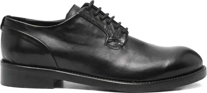lace-up leather Oxford shoes