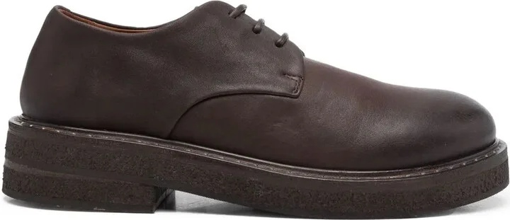 lace-up leather Oxford shoes
