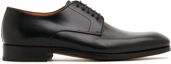 lace-up leather Oxford shoes