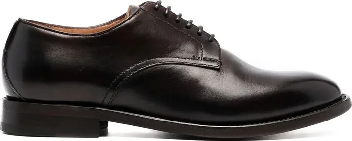 lace-up leather Oxford shoes