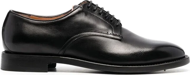 lace-up leather Oxford shoes