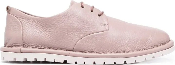 Lace-Up Leather Oxford Shoes