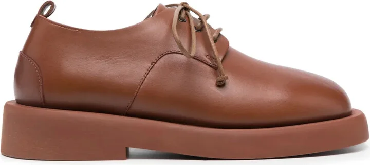 Lace-Up Leather Oxford Shoes