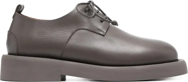 Lace-Up Leather Oxford Shoes