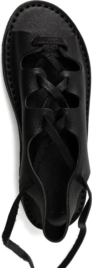 Lace-Up Leather Sandals - Image 3