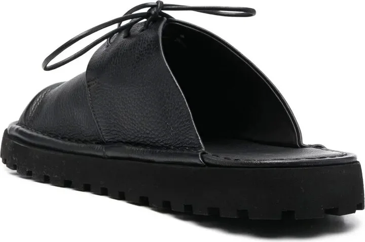 Lace-Up Leather Sandals - Image 3