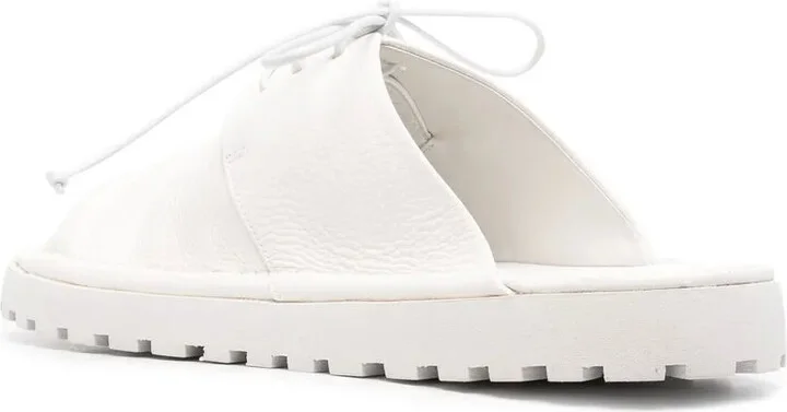 Lace-Up Leather Sandals - Image 3