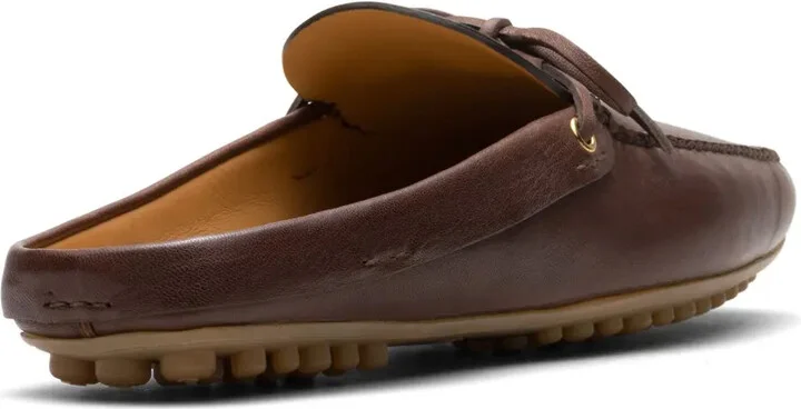 Lace-Up Leather Slippers - Image 3