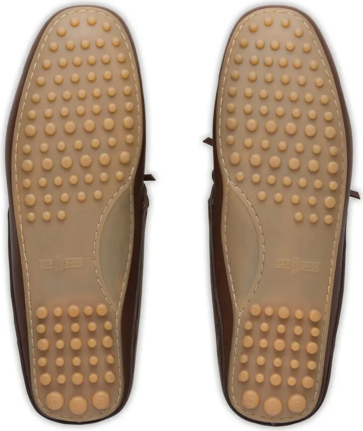 Lace-Up Leather Slippers - Image 5