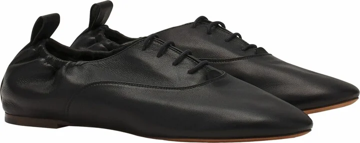 Lace-Up Leather Slippers - Image 2