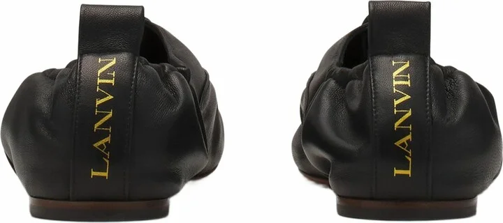 Lace-Up Leather Slippers - Image 4
