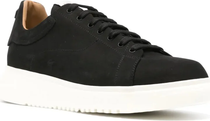 Lace-Up Leather Sneakers - Image 2