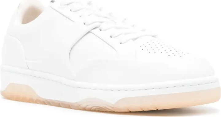 Lace-Up Leather Sneakers - Image 2