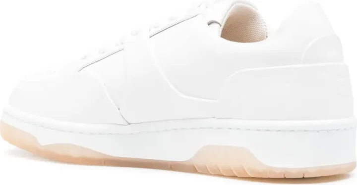 Lace-Up Leather Sneakers - Image 3