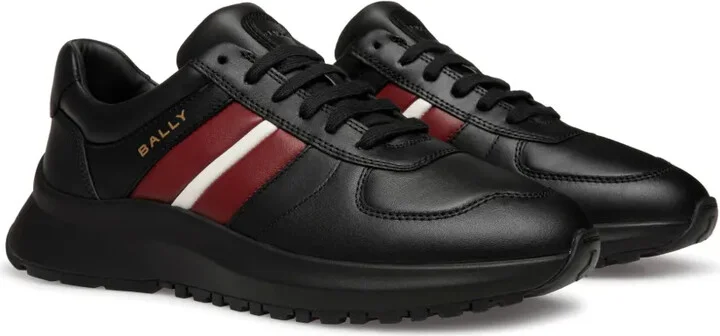 Lace-Up Leather Sneakers - Image 2