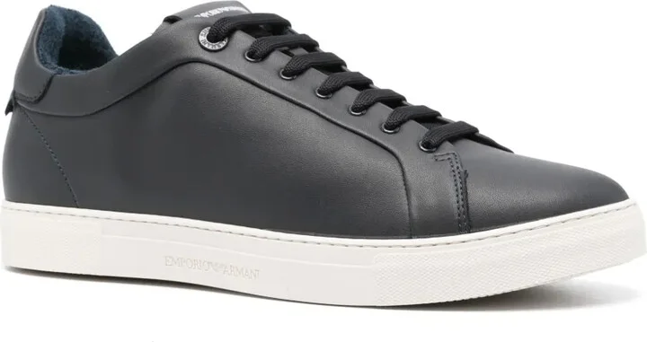 Lace-Up Leather Sneakers - Image 2