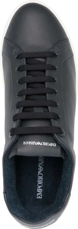 Lace-Up Leather Sneakers - Image 4