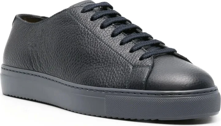 Lace-Up Leather Sneakers - Image 2