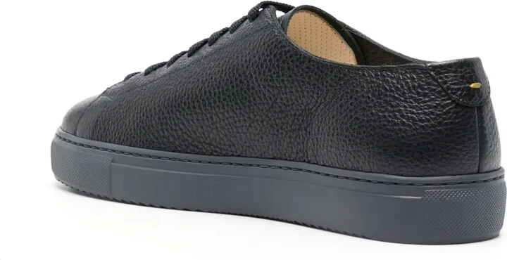 Lace-Up Leather Sneakers - Image 3