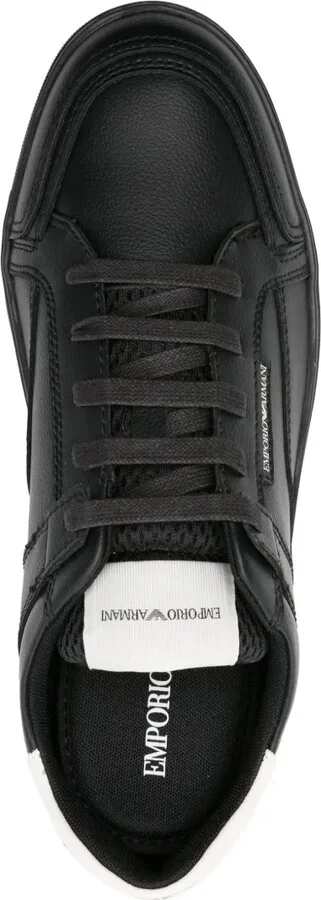 Lace-Up Leather Sneakers - Image 4