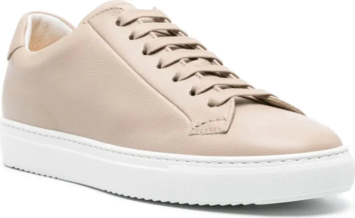 Lace-Up Leather Sneakers - Image 2