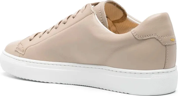Lace-Up Leather Sneakers - Image 3