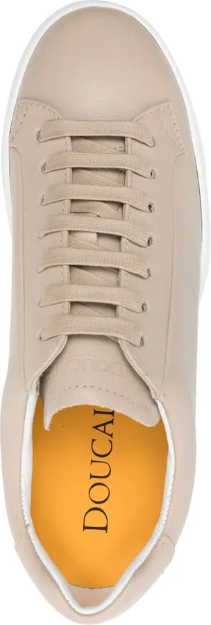 Lace-Up Leather Sneakers - Image 4